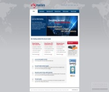 Exmasters Web Server Hosting