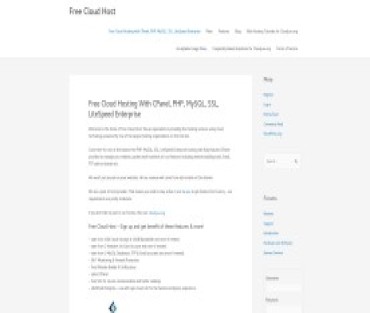 Free Cloud Host