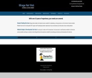 Mirage Net Web Hosting